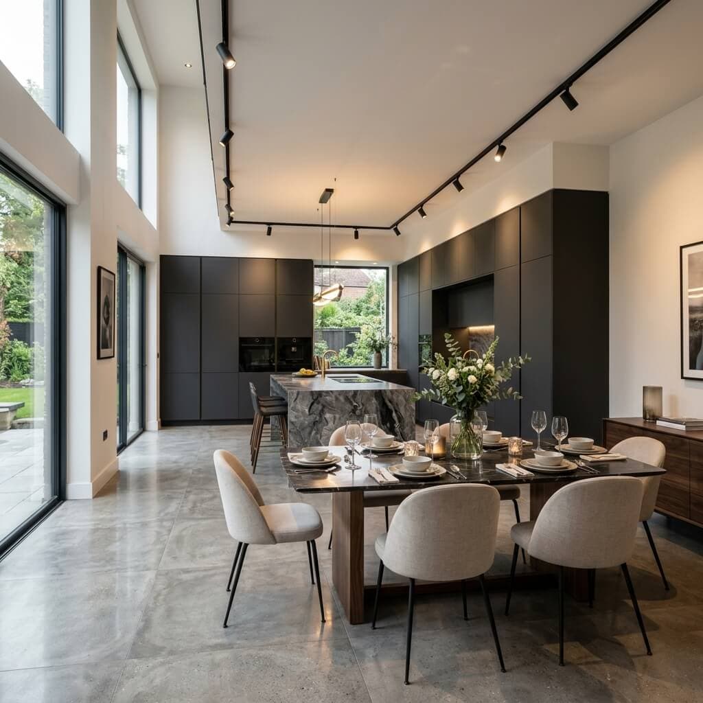 Modern kitchen interior