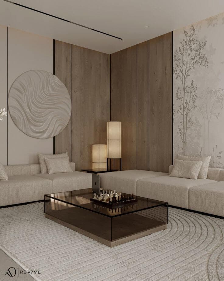 Portfolio showcase interior